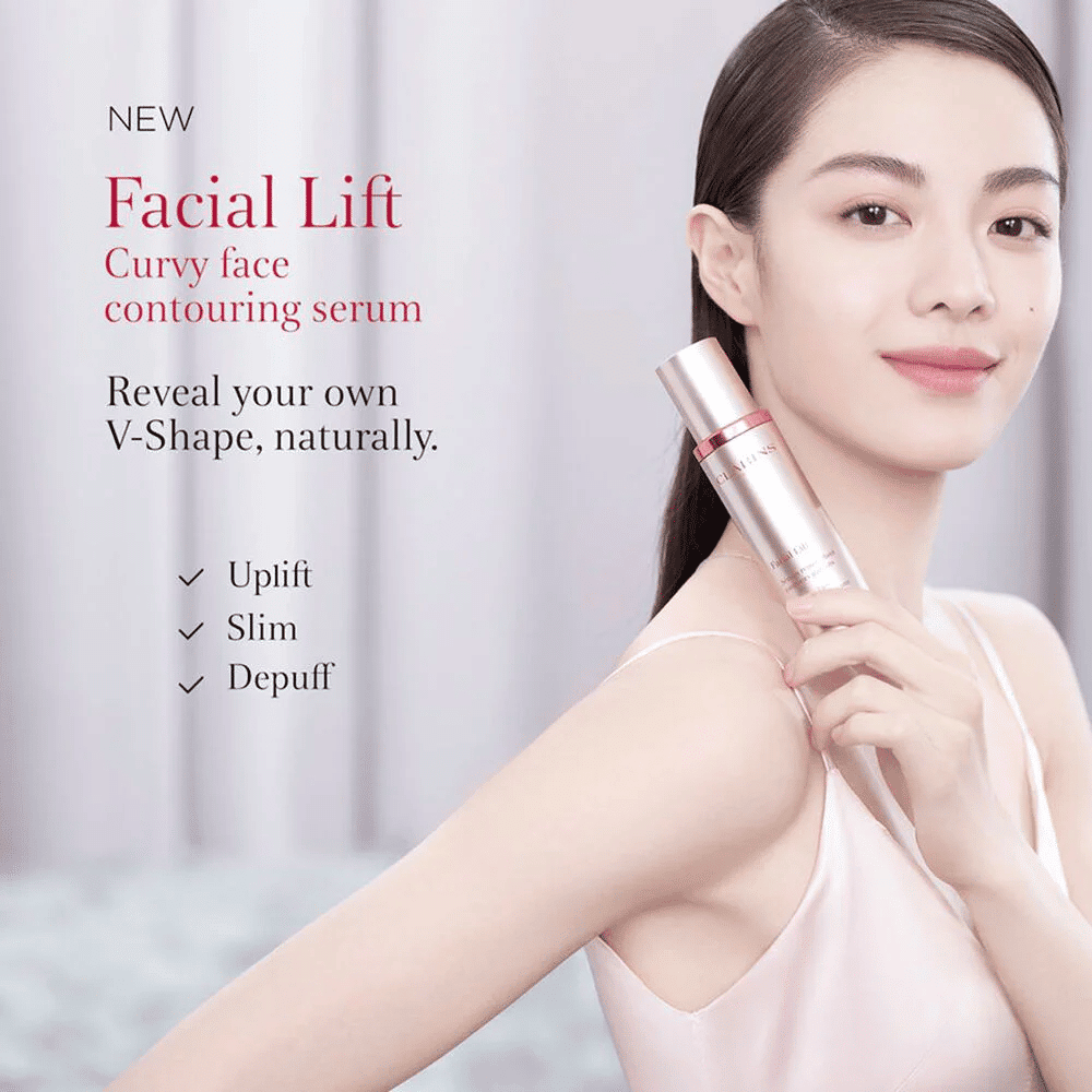 V Shaping Facial Lift: Reveal own V Shape, naturally! - Clarins